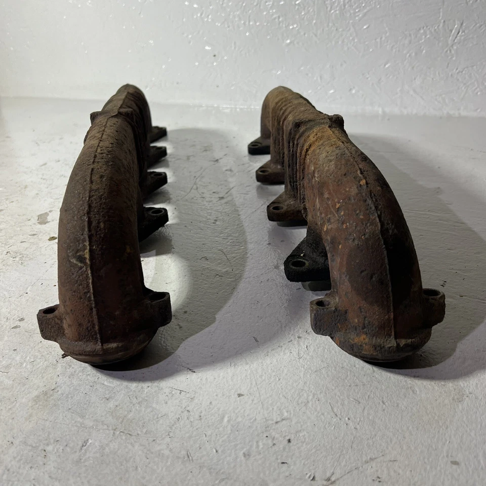 Ford F350 F250 2005 2006 6,0 motor diésel OEM colectores de escape (par) juego (2) Foto 4 de 4