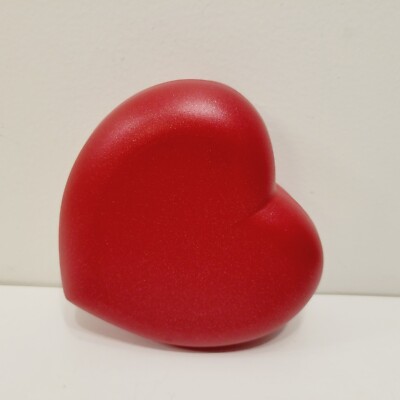 Tupperware Red Heart Shaped Keeper Storage Container 5187A-1