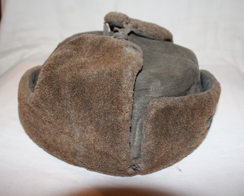 ORIGINAL WW2 RKKA RED ARMY SOLDIER OFFICER WINTER CAP USHANKA RARE 1940s - Picture 6 of 18