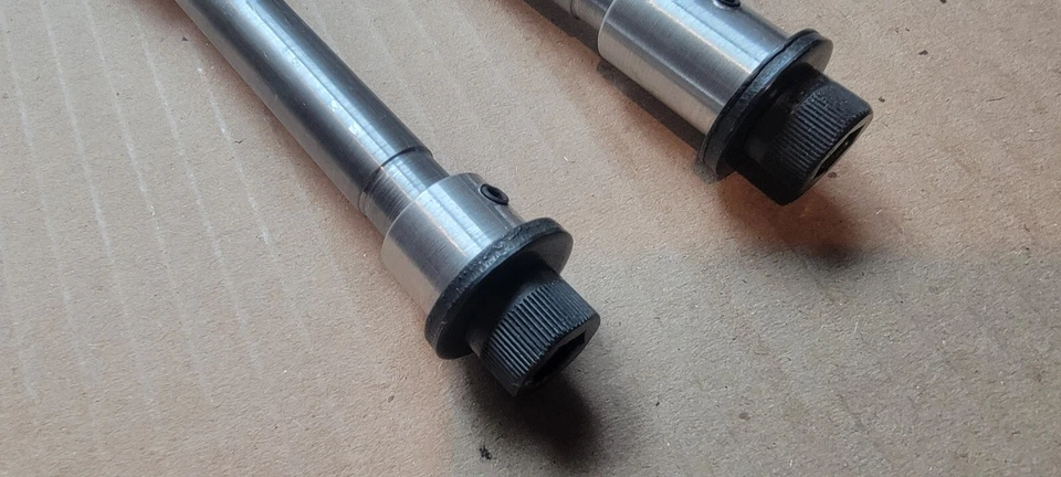 BMX Old School, ejes de repuesto de recambio, para rodamientos sellados Bullseye. Foto 3 de 4