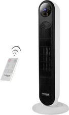Image of Energy-Efficient Ceramic Tower Fan Heater - Silent Operation by Nuovva