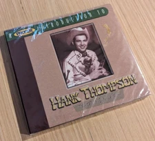 A Proper Introduction to Hank Thompson The Wild Side of Life CD BRAND NEW/SEALED