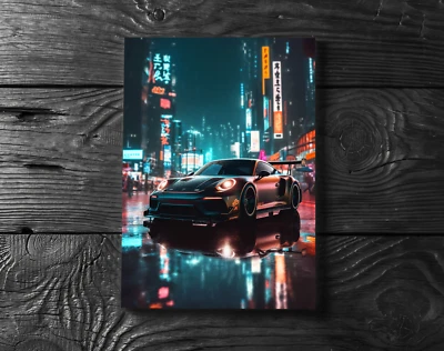 Porsche 911 GT3 Car Poster Print - No Frame