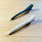 [MUJI] Hair Clip White/ Dark Gray Small/ Large (Select)*