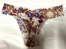 HANKY PANKY PANTY 4811 ORIGINAL RISE THONG MULTICOLOR ONE SIZE 22 NWT 61