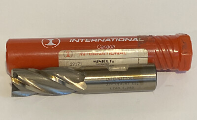 International Canada 29171 Lead 3/4 Dia. M7 E91, 4 Flute End Mill, 5529801