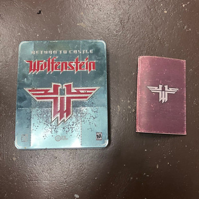 Return to Castle Wolfenstein PC Limited Edition Tin, Manual, Cardboard - No Game