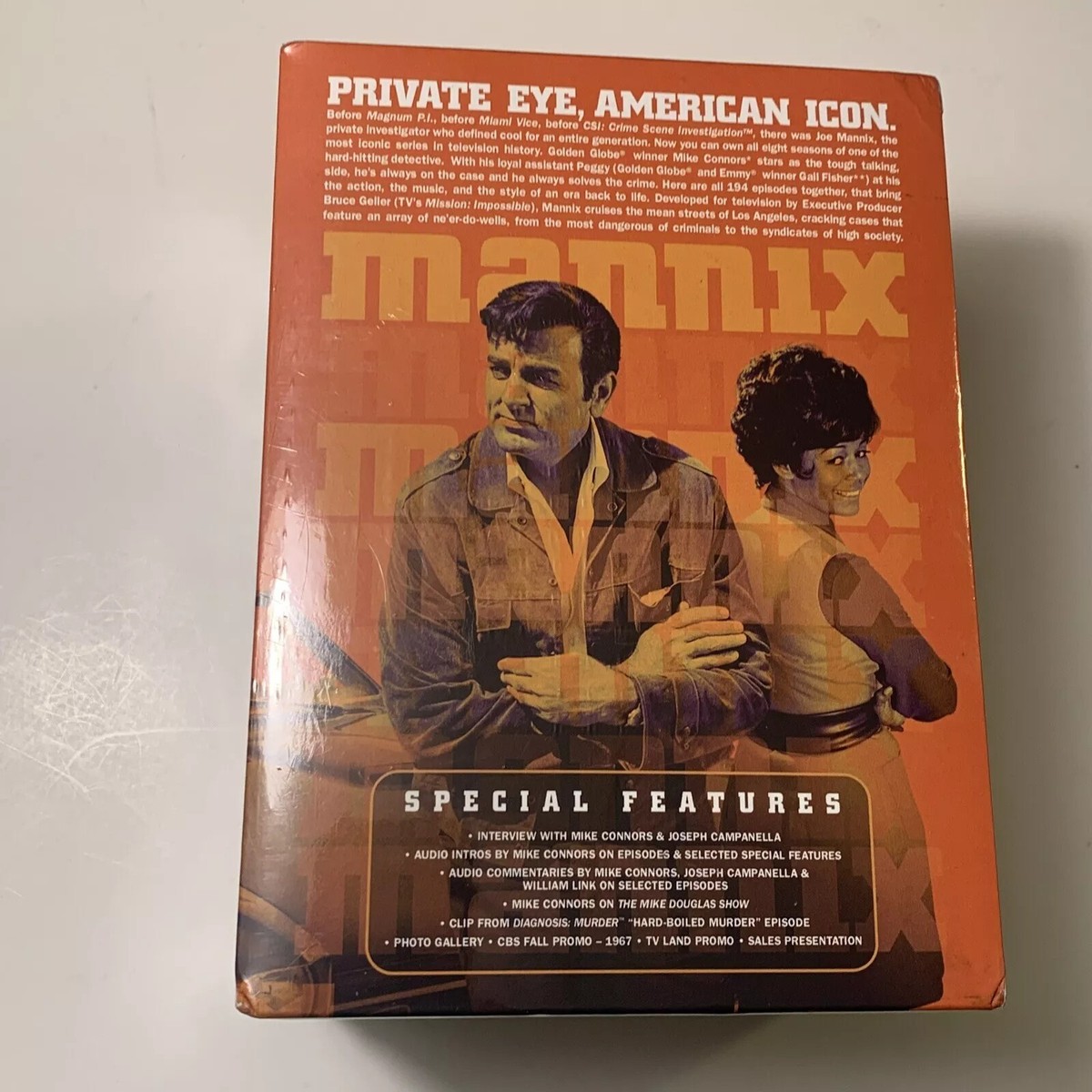 Mannix The Complete Series (48-DVD Set, Seasons 1-8) NEW | eBay