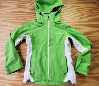 Patagonia Jacket Insulated Powder Bowl Womens XS Goretex Green