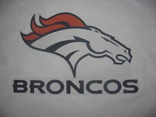 1 Denver Broncos FOOTBALL LOGO 18X18 SEWING BLOCK QUILT SQUARE Fabric Quilting