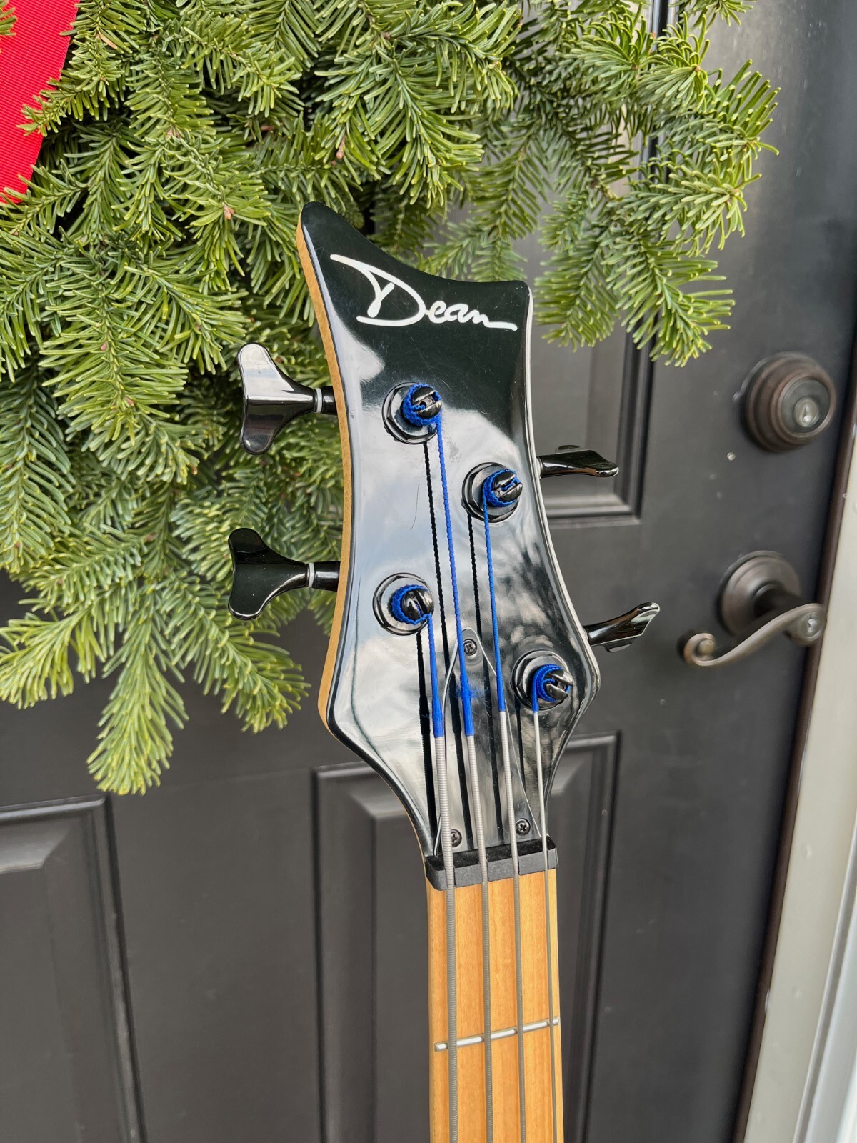 Dean Sledgehammer 4String Bass Guitar, Ash Body, LaBella Flats, Dialed