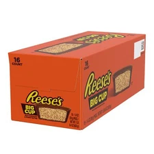 Reese's Chocolate Candy Creamy Peanut Butter Cups Double Filling 10.5oz