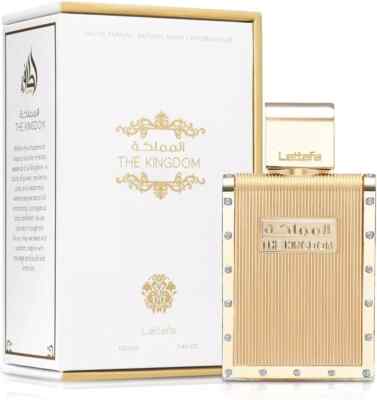 The Kingdom by Lattafa EDP Spray for Men 3.4oz New Sealed Box