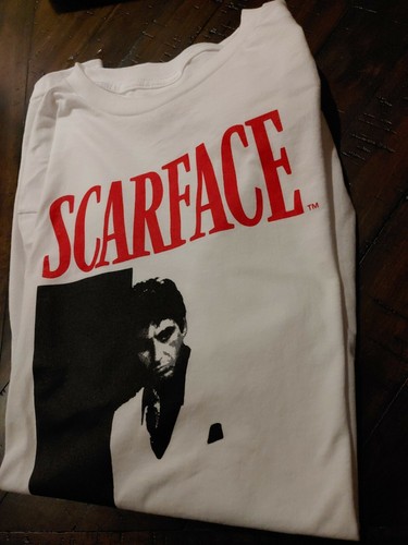 Scarface Tony Montana T Shirt White 
