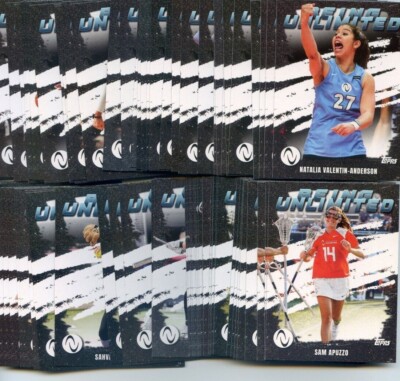 2023 Topps ATHLETES UNLIMITED PICK YOUR CARD for BEING UNLIMITED Insert Set