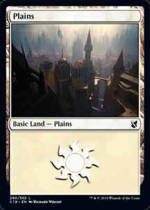 Plains (290) x4 - Commander 2019 - NM-Mint, English - Commander 2019