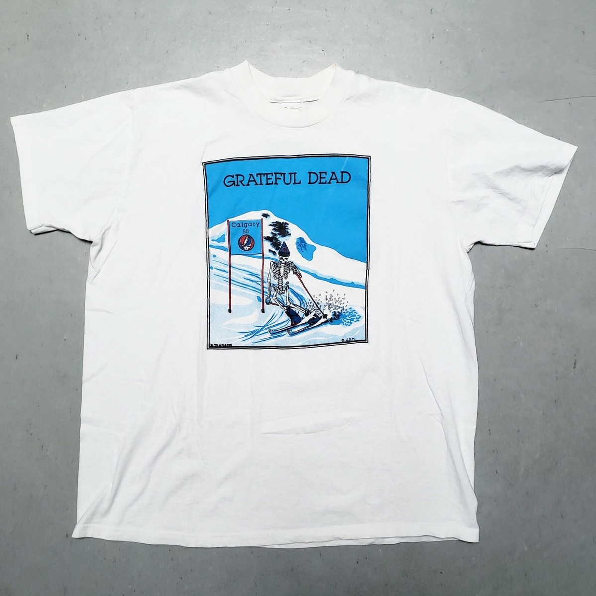 Grateful Dead スプリングトレーニング ツアーTシャツ 1988年 Grateful Dead スプリングトレーニング ツアーTシャツ 1988年
