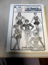 306 ANN PERSON COLLECTIBLES Skatting Dress, Skirt, & Leotard. Size Ladies-Kids