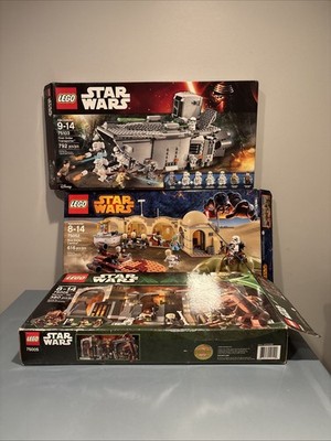 LEGO Star Wars 75052, 75103, 75005* BOX S ONLY* See Description