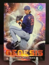 2021 Bowman Draft Gavin Williams Genesis #GNS-18