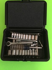Vintage Craftsman 1/4 Drive Professional 53 Piece All USA Socket Set New Case