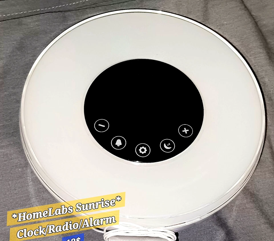 Wake Up Light Sunrise Alarm Clock with Sunrise Sunset Simulation 23 Nature - Image 4 of 4