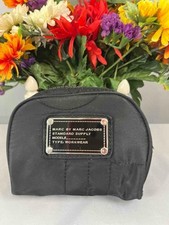 MARC BY MARC JACOBS Standard Supply Workwear Small Black Cosmetic Make Up Bag