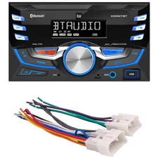 Dual XDM27BT AM/FM Radio MP3 Player Car Stereo & kit for 1995-2004 Toyota Tacoma