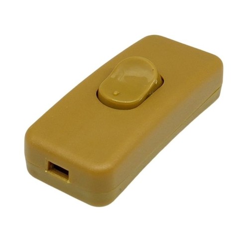 Rocker Switch Inline Cord for Bedside & Desk Lamps 250V 2A Plastic On/Off Switch - Picture 1 of 2