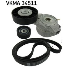 SKF Keilrippenriemensatz Keilrippenriem für Saab 9-3 Cabriolet YS3D