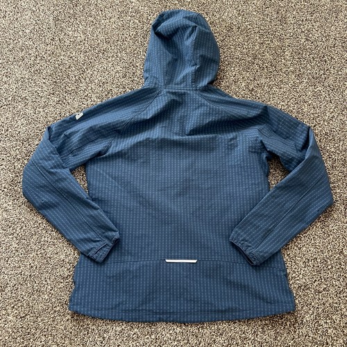Chaqueta con Capucha Eddie Bauer First Ascent Sandstone Backbone Grid Para Mujer Grande Azul - Imagen 7 de 8