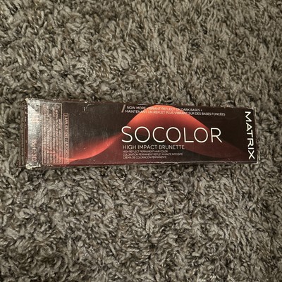 MATRIX SOCOLOR High Impact Brunette Permanent Hair Color MV Mocha Violet .82