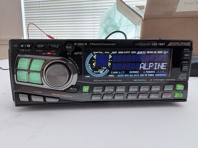 Alpine CDA-7897 CD Player In Dash Receiver 93276710926| eBay