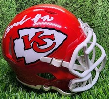 CHARLES OMENIHU Kansas City Chiefs Autographed / Signed Speed Mini Helmet