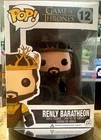 Funko Pop! Renly Baratheon #12 Game of Thrones Vaulted Rare GOT Figure HTF