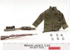 Combat Field Jacket Set GI Joe Hasbro 1964 12" Accessories