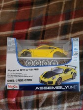 Maisto Assembly Line Porsche 911 GT2 RS Diecast Model Kit 42 Parts 1/24 skill 2