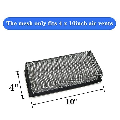 как выглядит 4"X10" Floor Register Trap Covers Screen Air Vent Filters For Home Flo фото