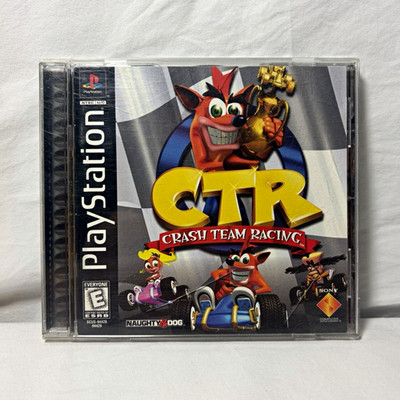 CTR: Crash Team Racing (Playstation 1 PS1) COMPLETE CIB (Tested)