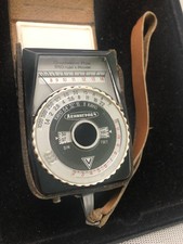  Vintage 1978 Rare Collectible Soviet Light Meter Leningrad-4 Olympic Edition 