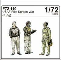 Usaf Pilots Korean War (3 Fig.) / 1:72 - CMK F72110