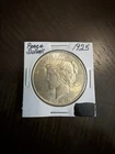 1925 US Peace Silver Dollar $1 - AU