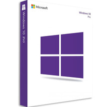 Windows 10 Pro 64bit English Full version DVD & COA Card.