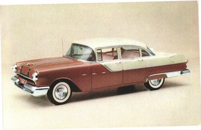 Pontiac Star Chief Custom Four-Door Sedan White Mist Firegold Advertising Pos...