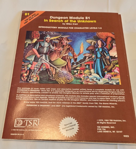 Lot of 5 Vintage 80's  D&D, Dungeons & Dragons adventures and modules - Picture 2 of 12