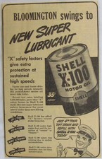 Vintage 1941 SHELL Gasoline Gas Oil Can Newspaper Print Ad