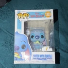 Funko Pop! Vinyl Lilo & Stitch Stitch with Turtle Figure Disney Animation #1353