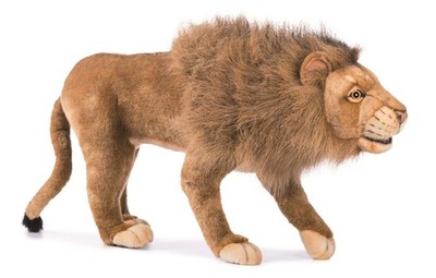 Canal HANSA lion (male) 90 Realistic Animal Stuffed Toy