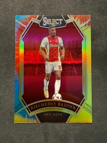 2016-17 Panini Select - Riechedly Bazoer #246 Tie-Dye Prizm /30