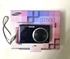 Samsung ST550 12.2MP Compact Digital Camera Selfie Screen Black